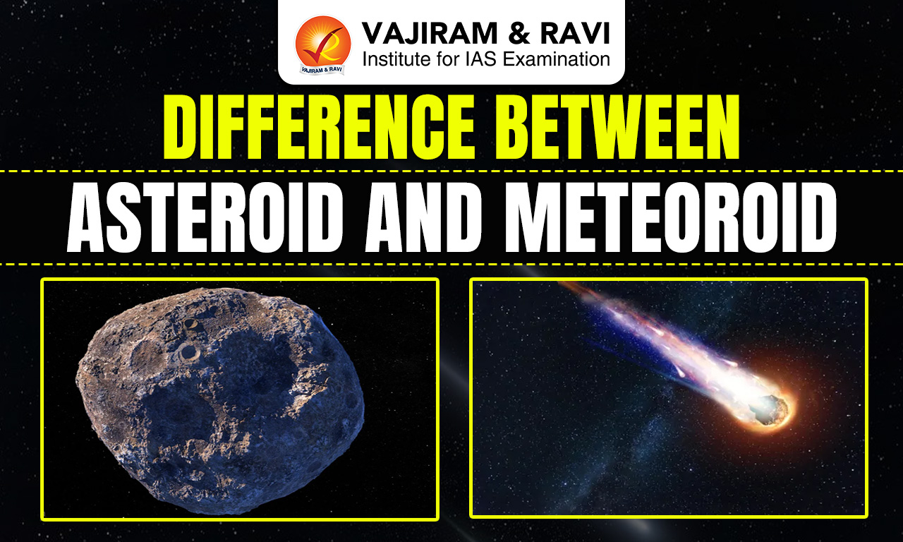 Difference between Asteroid And Meteoroid