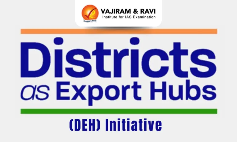 Districts as Export Hubs (DEH) Initiative