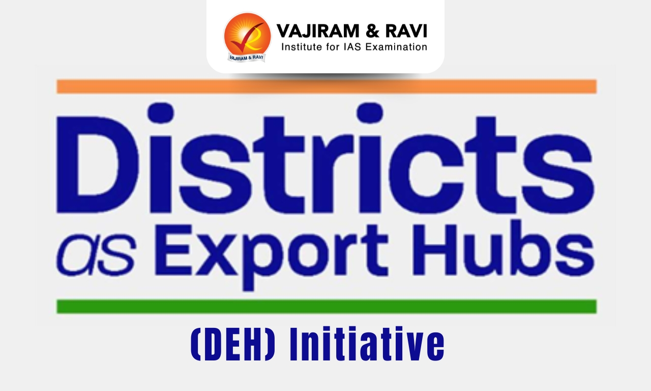 Districts as Export Hubs (DEH) Initiative