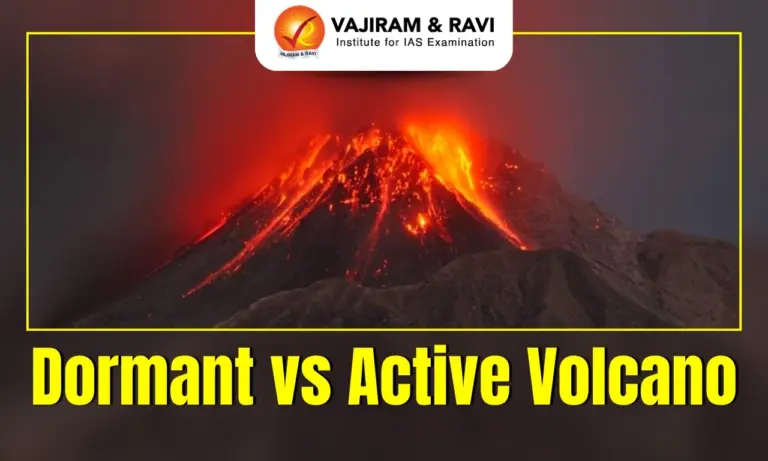 Dormant vs Active Volcano