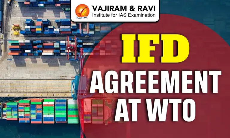 IFD Agreement at WTO
