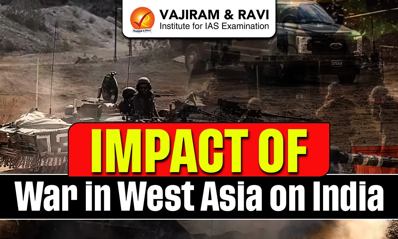 Impact of War in West Asia on India