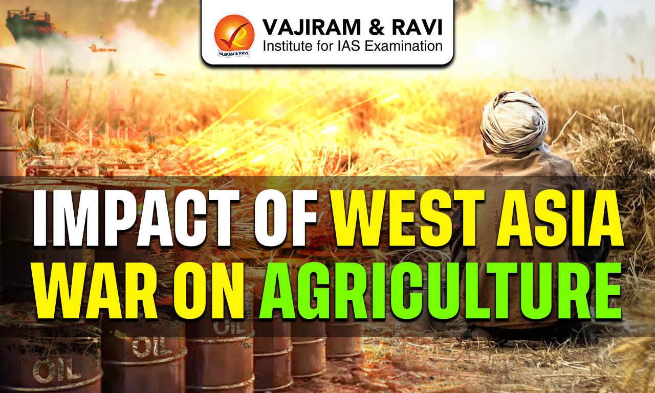 Impact of West Asia War on Agriculture