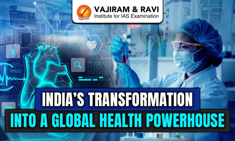 India’s Transformation into a Global health powerhouse
