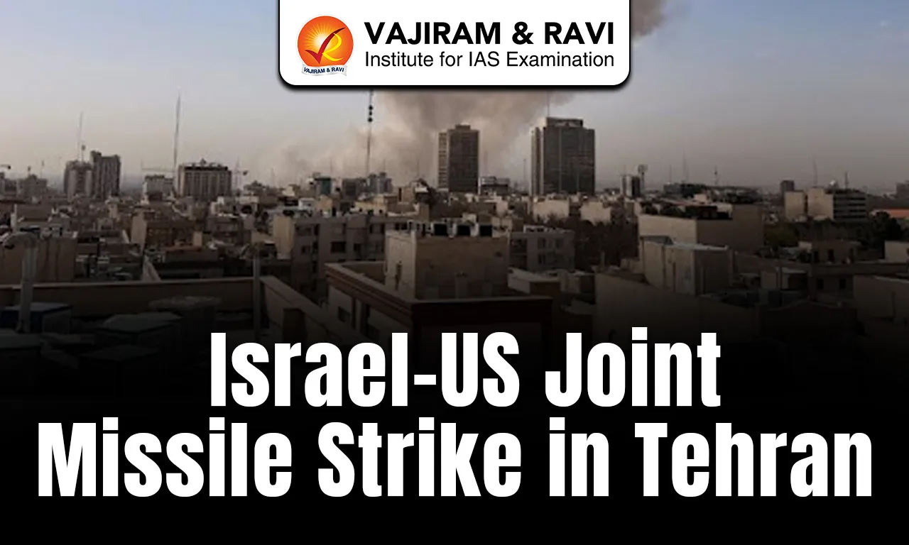 Israel-US Joint Missile Strike in Tehran