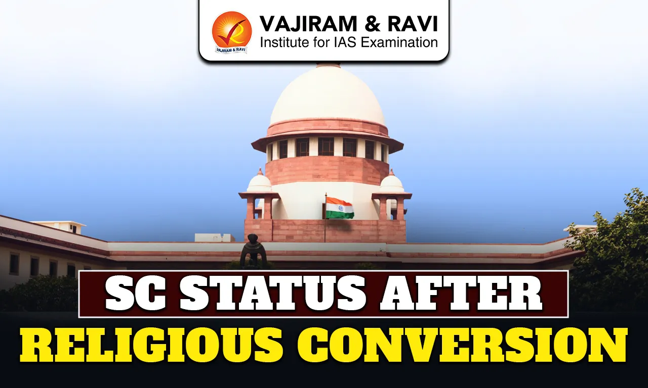SC Status after Religious Conversion