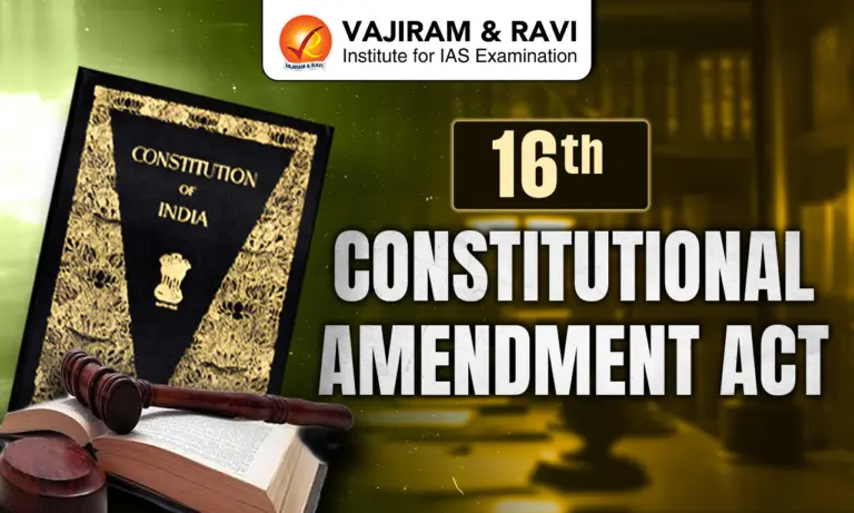 16th Constitutional Amendment Act