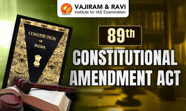 89th Constitutional Amendment Act