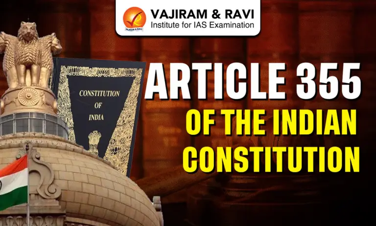 Article 355 of the Indian Constitution
