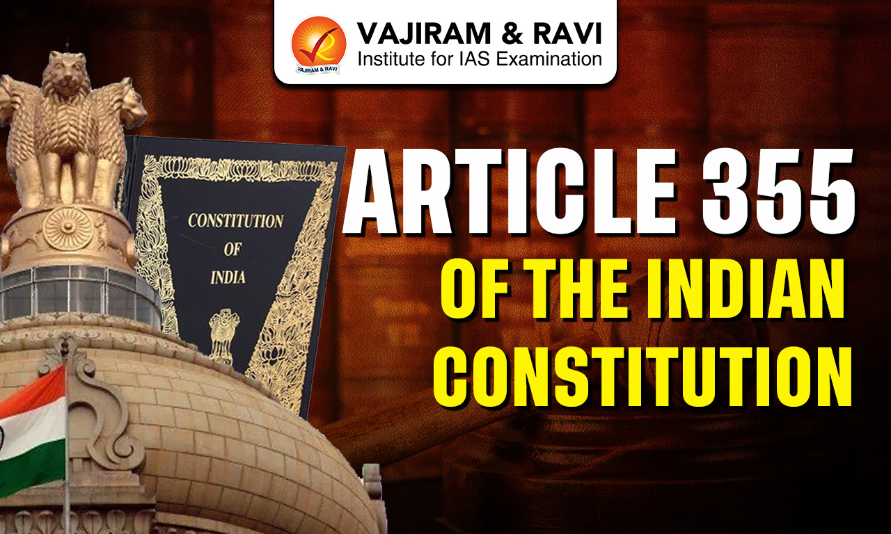 Article 355 of the Indian Constitution