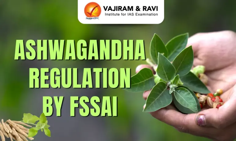 Ashwagandha Regulation by FSSAI
