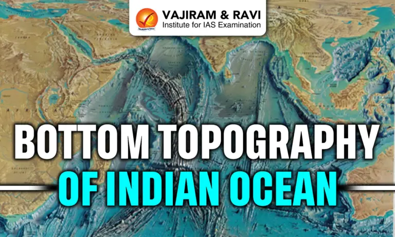 Bottom Topography of Indian Ocean