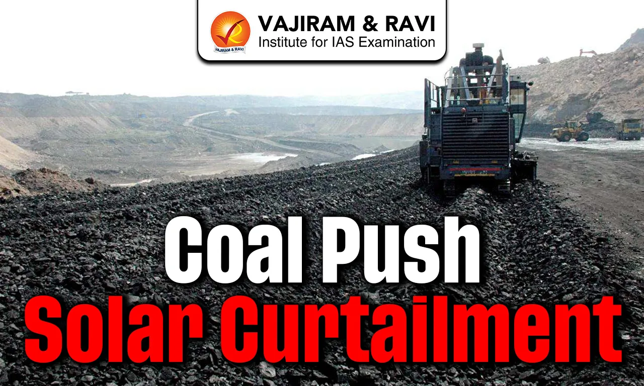 Coal Push Solar Curtailment
