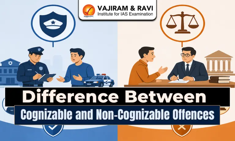 Difference between Cognizable and Non Cognizable Offences