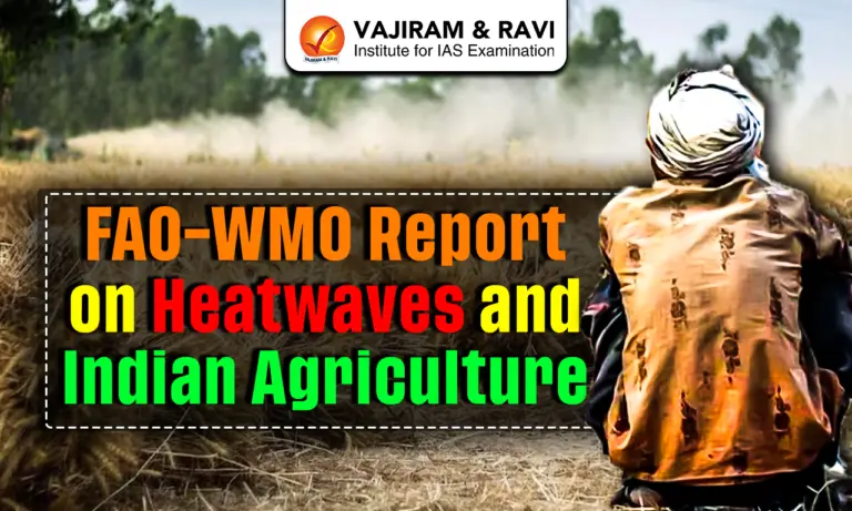 FAO-WMO Report on Heatwaves and Indian Agriculture