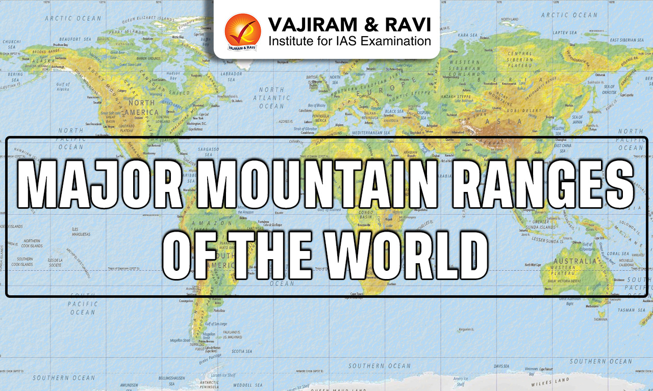Major Mountain Ranges of the World
