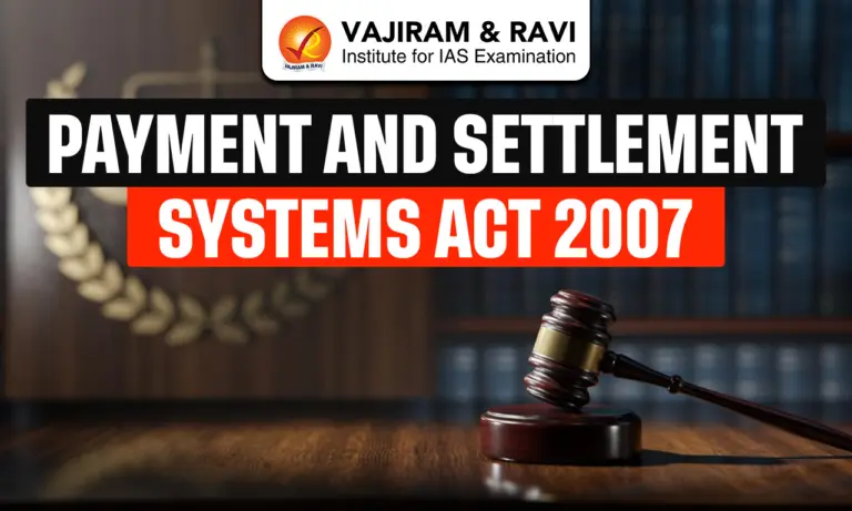 Payment and Settlement Systems Act 2007