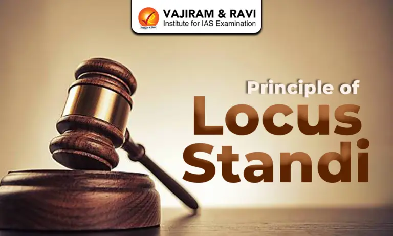 Principle of Locus Standi