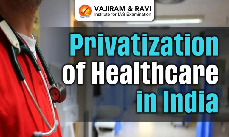 Privatization of Healthcare in India