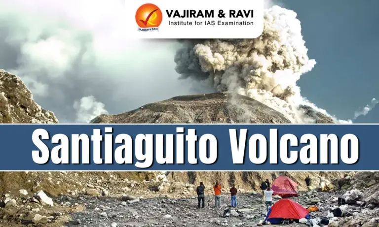 Santiaguito Volcano