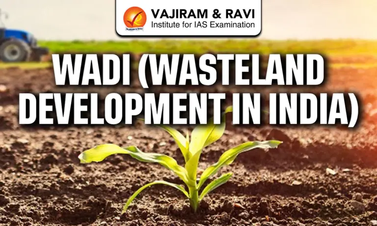 WADI (Wasteland Development in India)