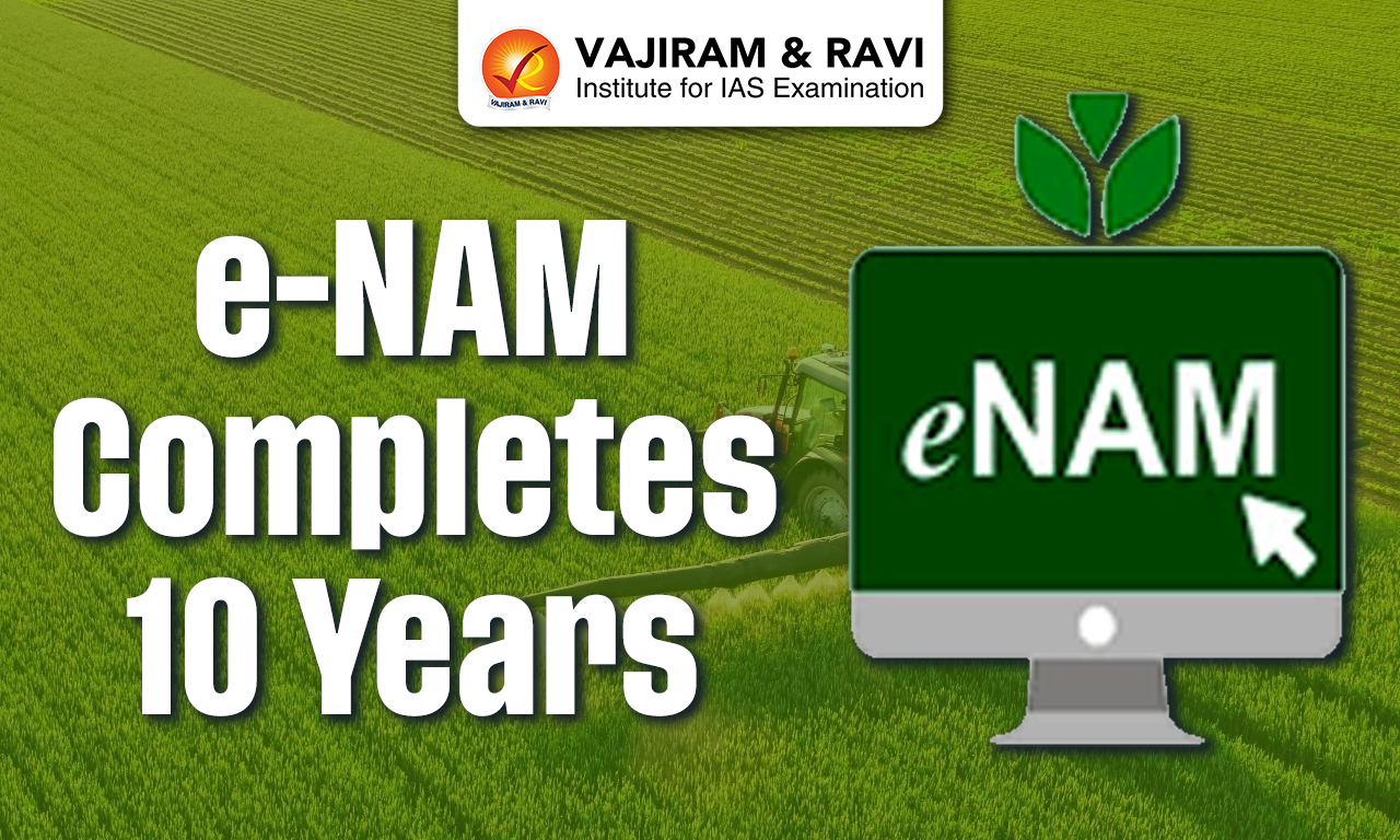 e-NAM Completes 10 Years