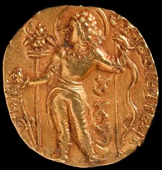 Gold coin of Chandragupta-II