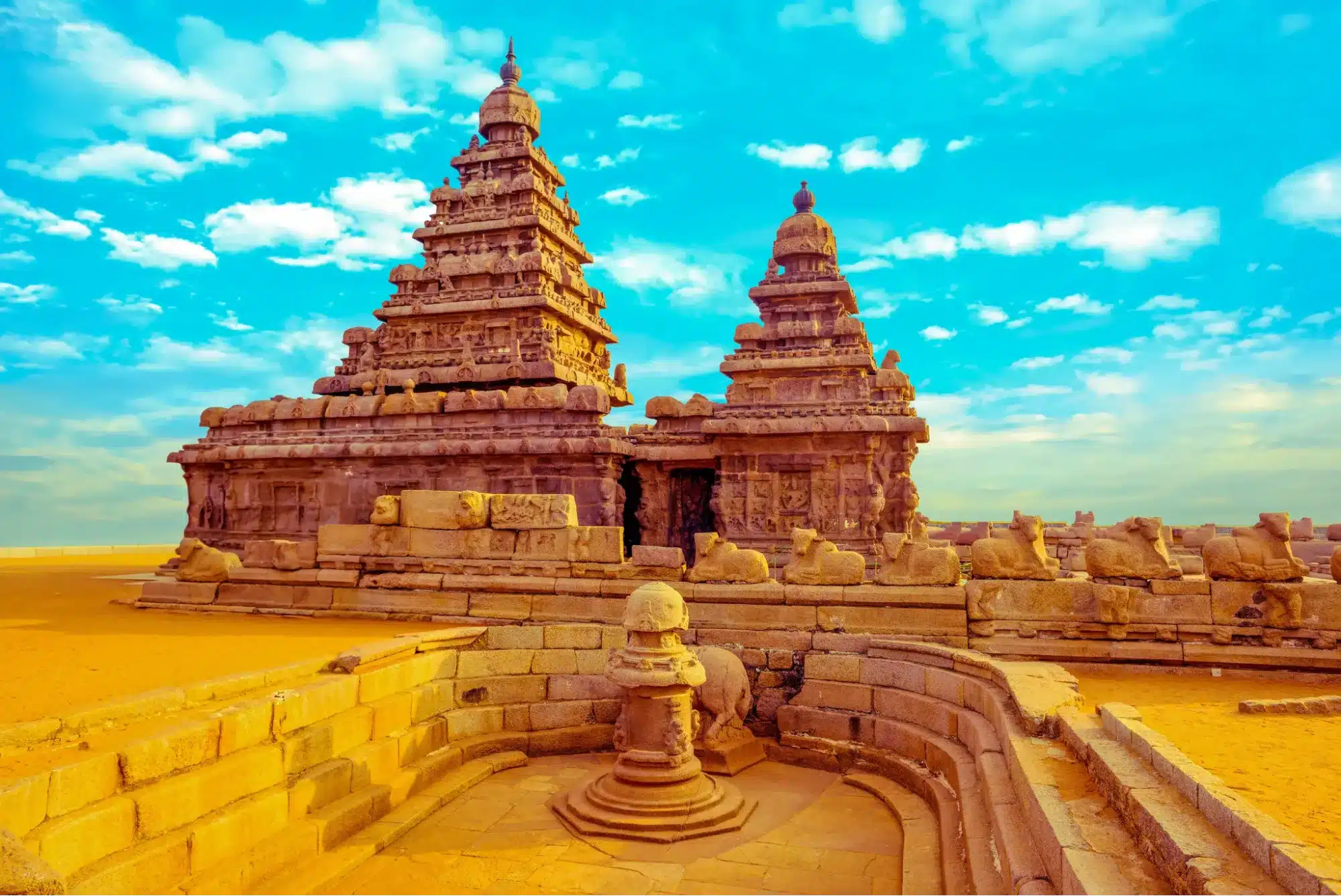 Shore Temple, Mahabalipuram