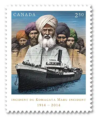 Stamp issued by Canada Post Office