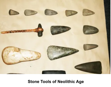 stone tools of neolithic age