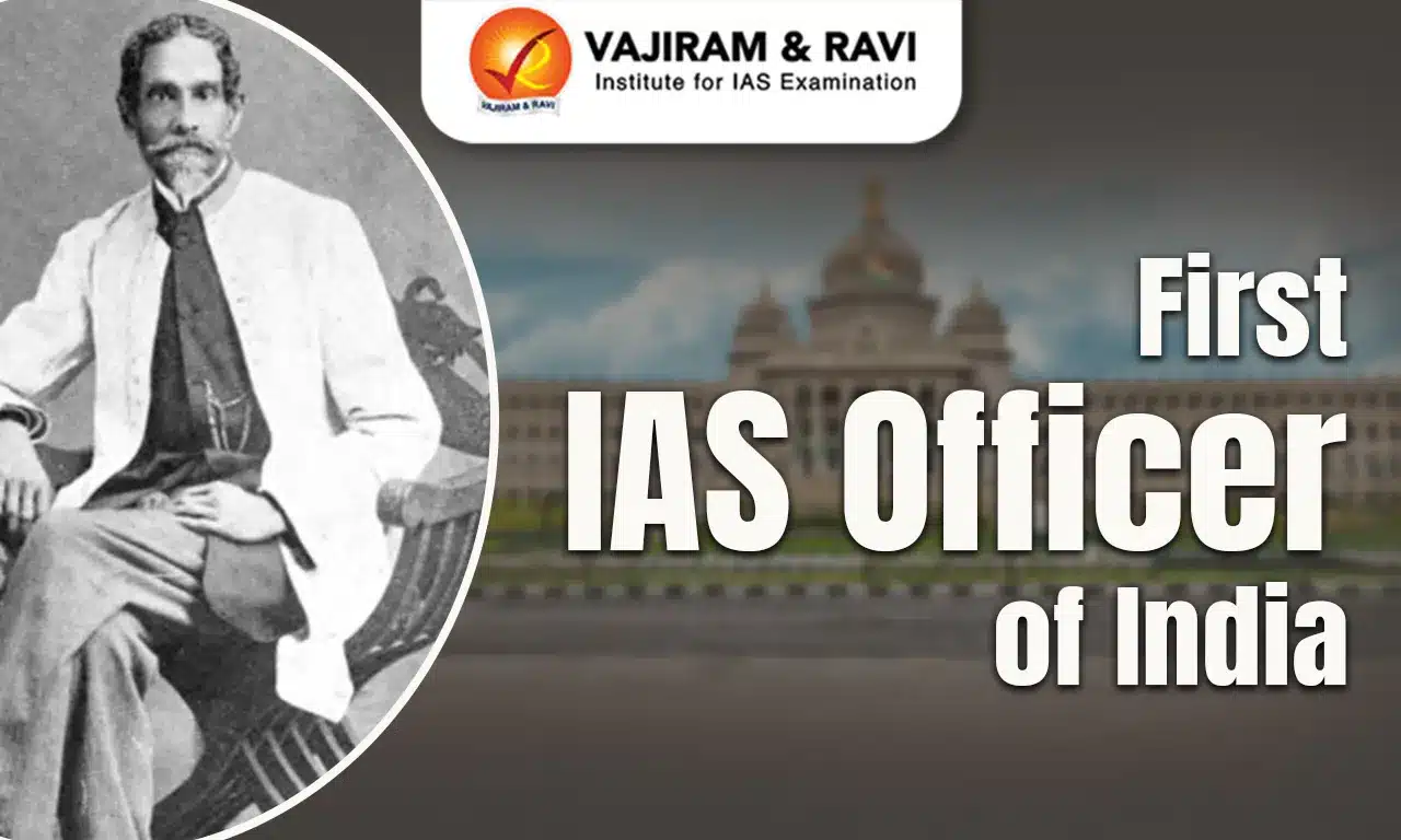 First IAS Officer of India