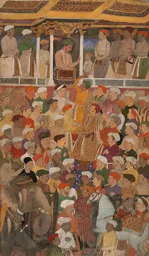 Jahangir in Darbar