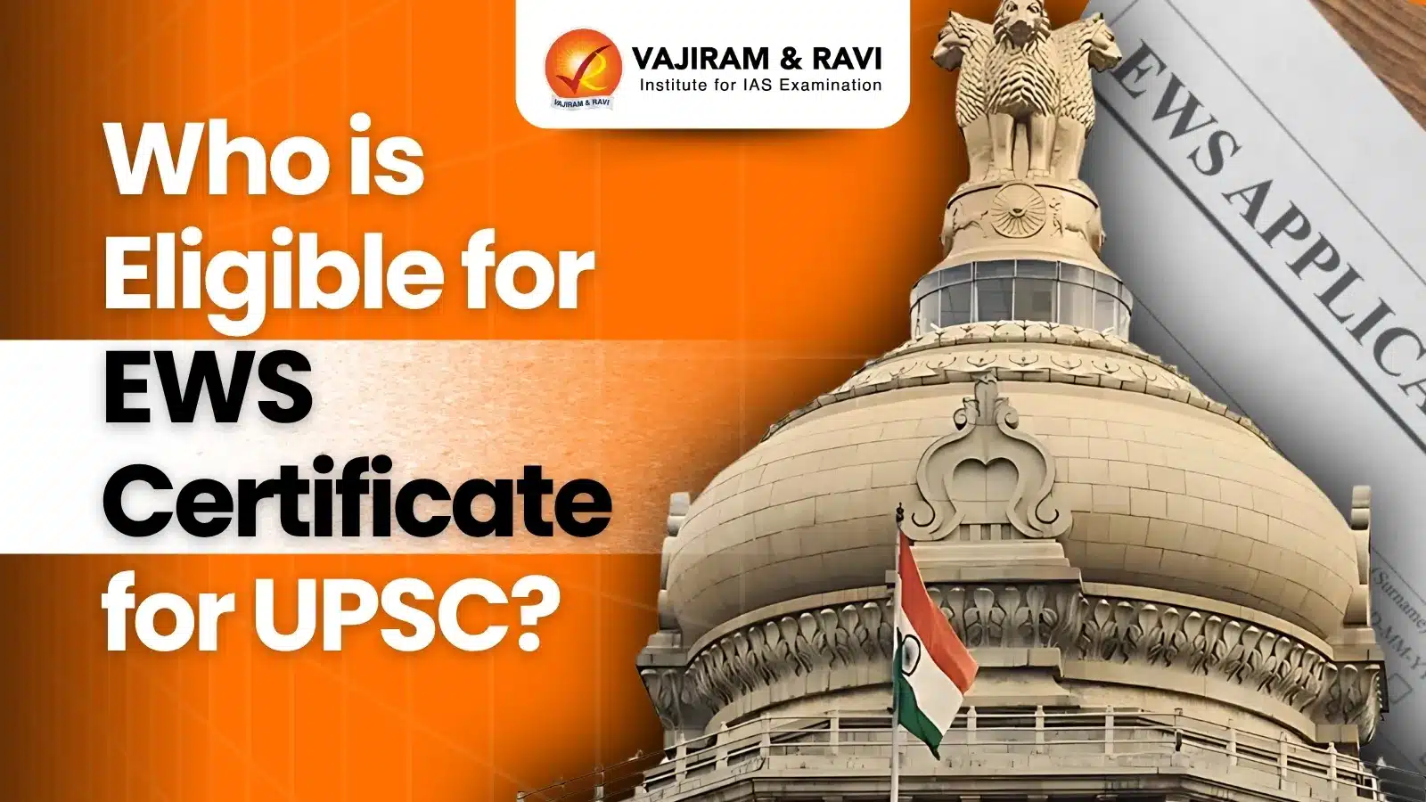 Who is Eligible for EWS Certificate for UPSC
