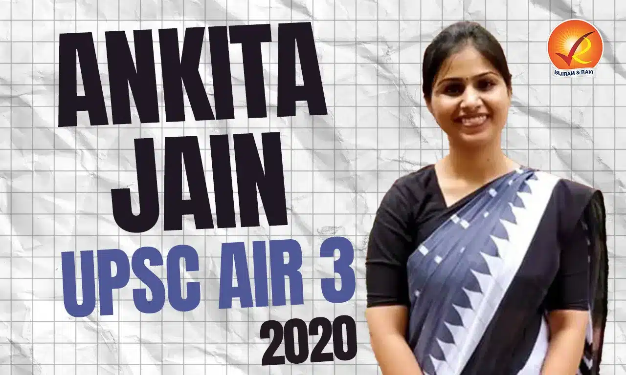 Ankita Jain UPSC AIR 3 2020