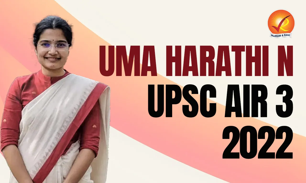 Uma Harathi N UPSC AIR 3 2022