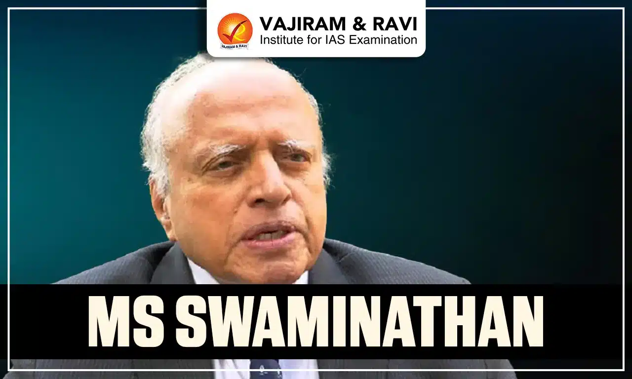 MS Swaminathan