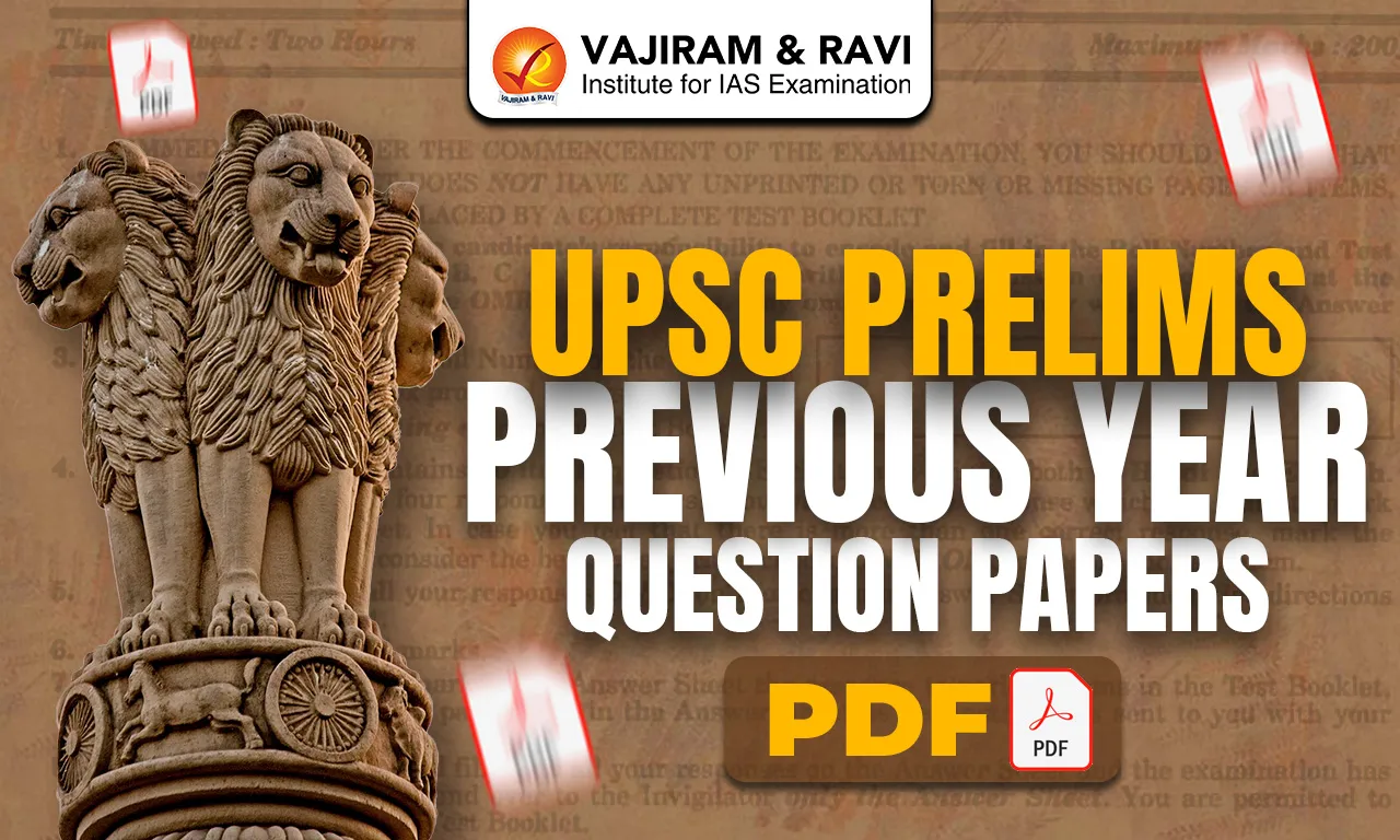UPSC Prelims Previous Year Question Papers PDF